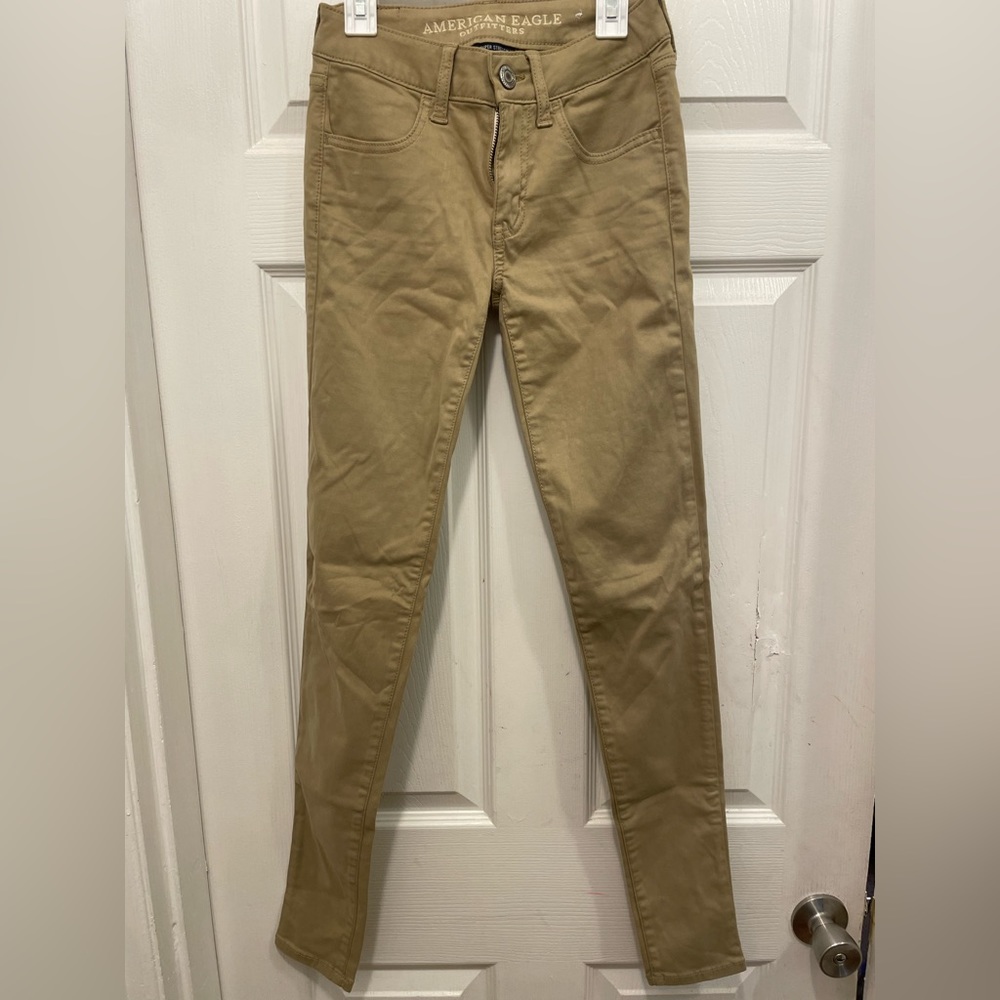 American Eagle skinny khakis